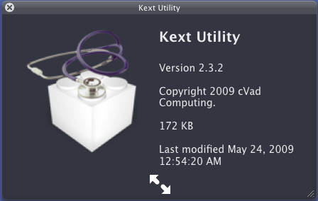 Kext utility for mac